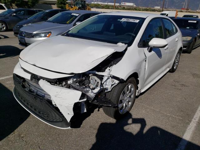 TOYOTA COROLLA LE 2022 with VIN 5YFEPMAE3NP342977 - Photo from auction