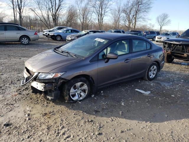 HONDA CIVIC LX 2015 with VIN 19XFB2F51FE277226 - Photo from auction
