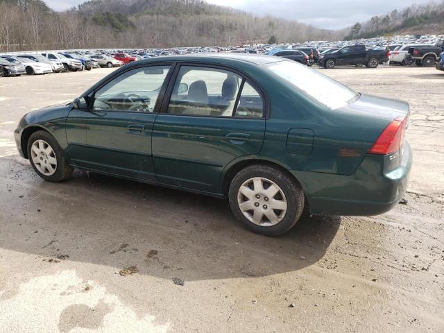 Photo 2 from auction – 2002 HONDA CIVIC EX with VIN 1HGES26722L080498