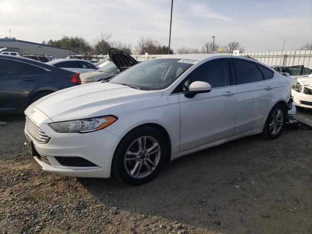 FORD FUSION SE 2018 with VIN 3FA6P0HD6JR273139 - Photo from auction