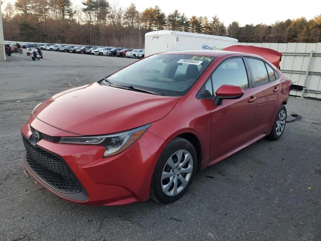 TOYOTA COROLLA LE 2020 with VIN 5YFEPRAE1LP057737 - Photo from auction