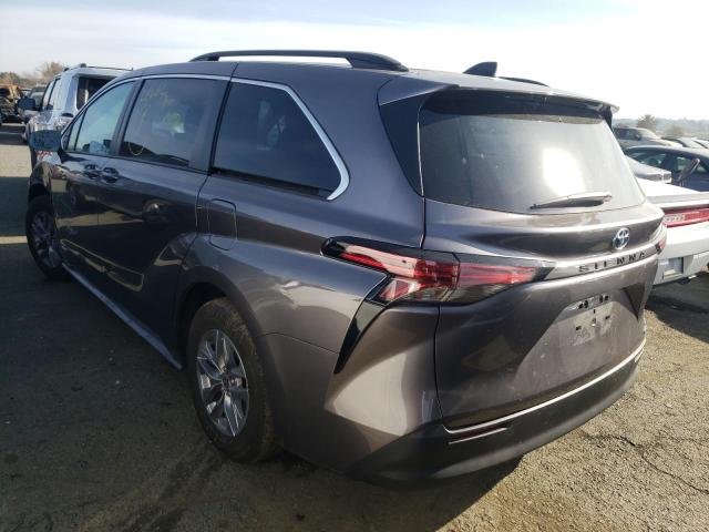 Photo 2 from auction – 2021 TOYOTA SIENNA LE with VIN 5TDKRKEC8MS063234