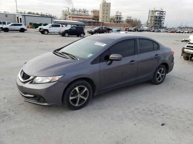 HONDA CIVIC SE 2015 with VIN 19XFB2F77FE087982 - Photo from auction