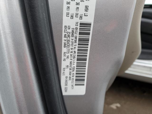 Photo 14 from auction – 2012 CHRYSLER TOWN & COU with VIN 2C4RC1BG4CR317773