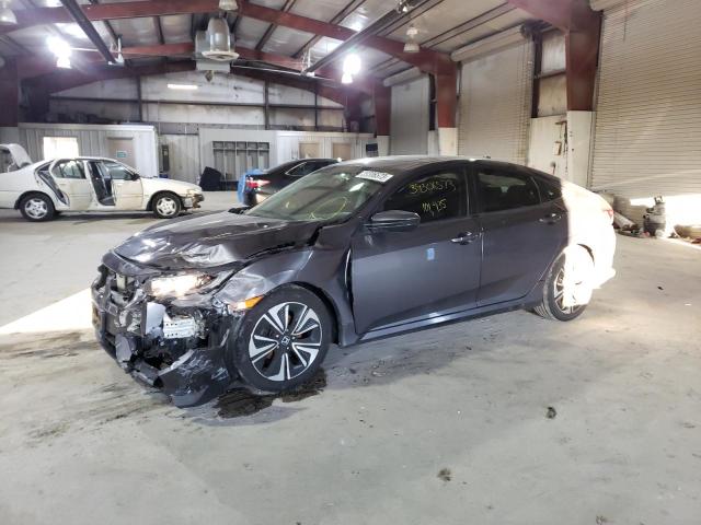 HONDA CIVIC EX 2017 with VIN 19XFC1F37HE202586 - Photo from auction
