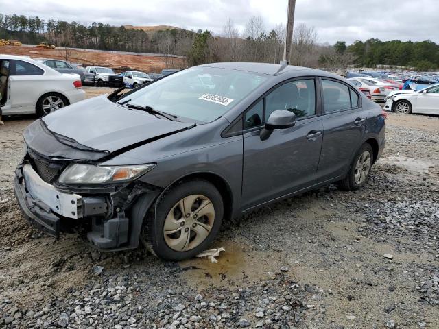HONDA CIVIC LX 2013 with VIN 19XFB2F59DE063226 - Photo from auction
