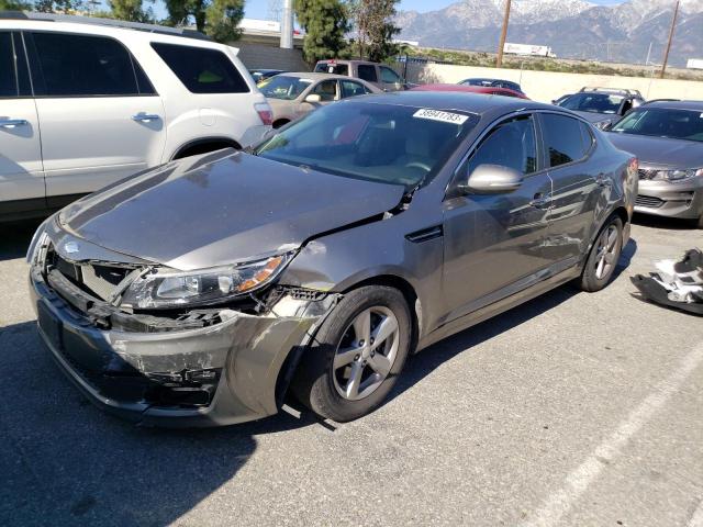 KIA OPTIMA LX 2014 with VIN 5XXGM4A76EG336120 - Photo from auction