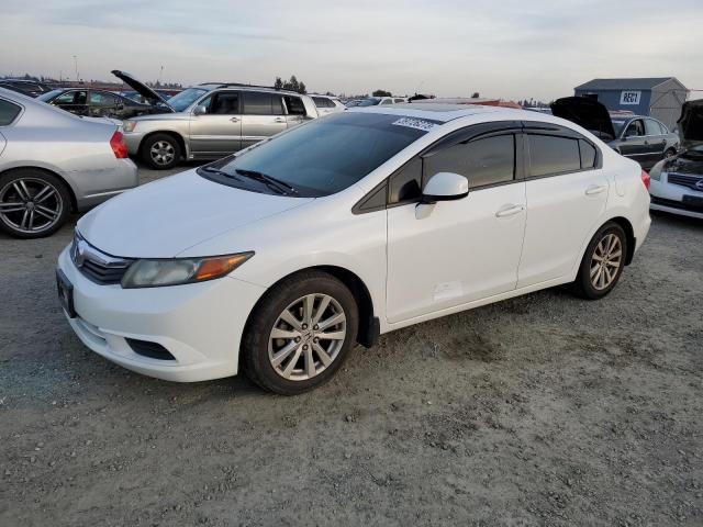 HONDA CIVIC EX 2012 with VIN 19XFB2F86CE305642 - Photo from auction