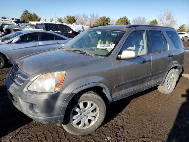HONDA CR-V EX 2005 with VIN JHLRD78835C021948 - Photo from auction