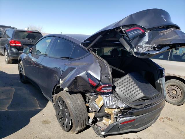 Photo 2 from auction – 2022 TESLA MODEL Y with VIN 7SAYGDEEXNF321646