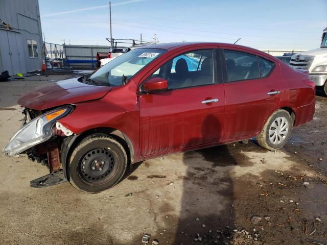 NISSAN VERSA S 2019 with VIN 3N1CN7AP7KL872896 - Photo from auction