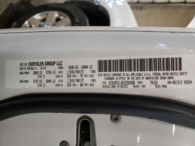 Photo 10 from auction – 2014 RAM 2500 ST with VIN 3C6UR5CL0EG292088