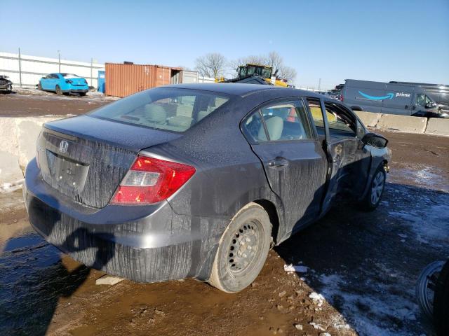 Photo 3 from auction – 2012 HONDA CIVIC LX with VIN 19XFB2F57CE020728