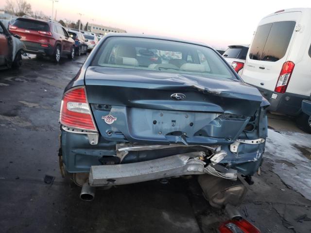 Photo 6 from auction – 2006 SUBARU LEGACY 2.5 with VIN 4S3BL626267208028