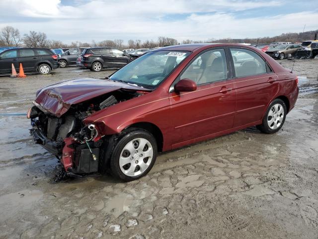 KIA SPECTRA EX 2009 with VIN KNAFE221895651029 - Photo from auction