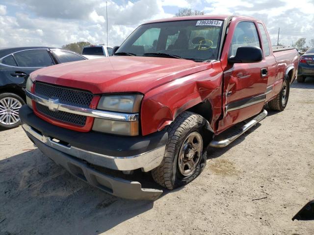 CHEVROLET SILVERADO 2004 with VIN 2GCEC19V041105097 - Photo from auction
