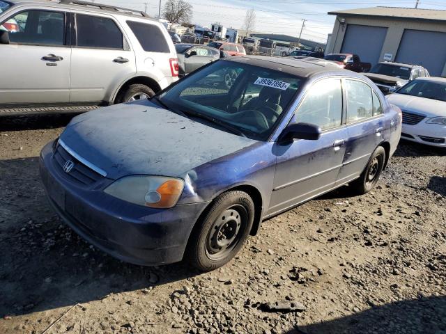 HONDA CIVIC EX 2003 with VIN 2HGES25793H551675 - Photo from auction