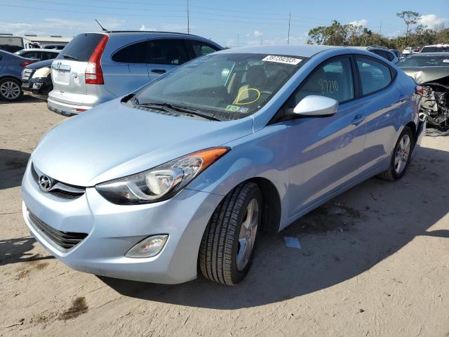 HYUNDAI ELANTRA GL 2012 with VIN KMHDH4AE2CU232345 - Photo from auction