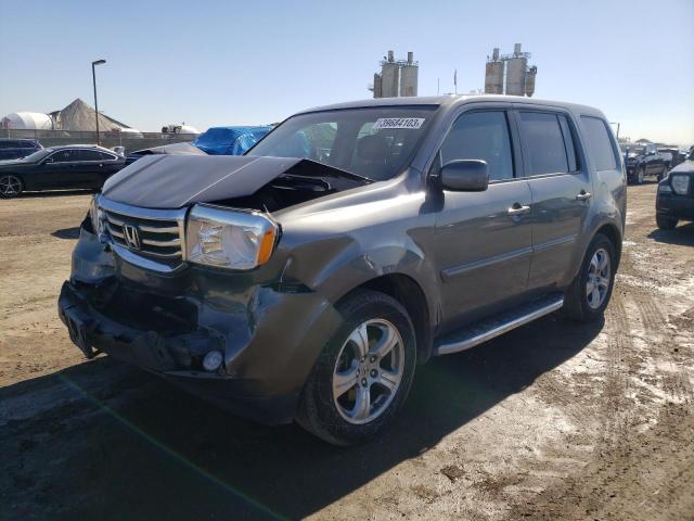 HONDA PILOT EXL 2012 with VIN 5FNYF3H52CB022039 - Photo from auction