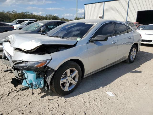 CHEVROLET MALIBU LS 2021 with VIN 1G1ZB5ST2MF055387 - Photo from auction