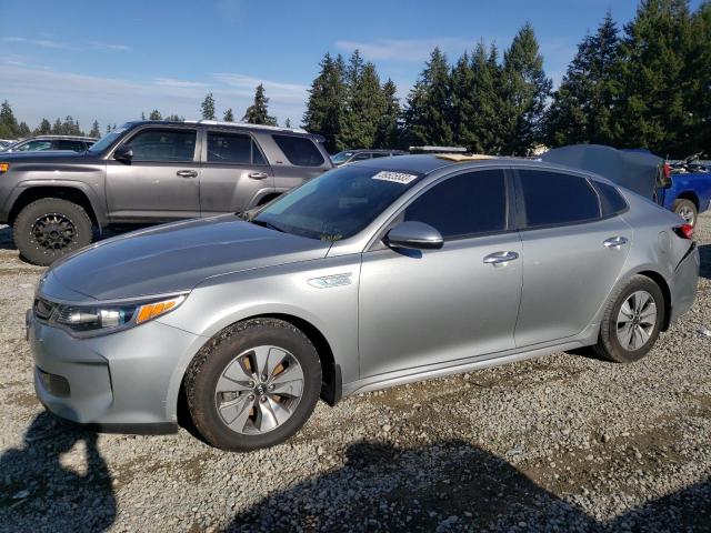 KIA OPTIMA HYB 2017 with VIN KNAGT4LC3H5008477 - Photo from auction