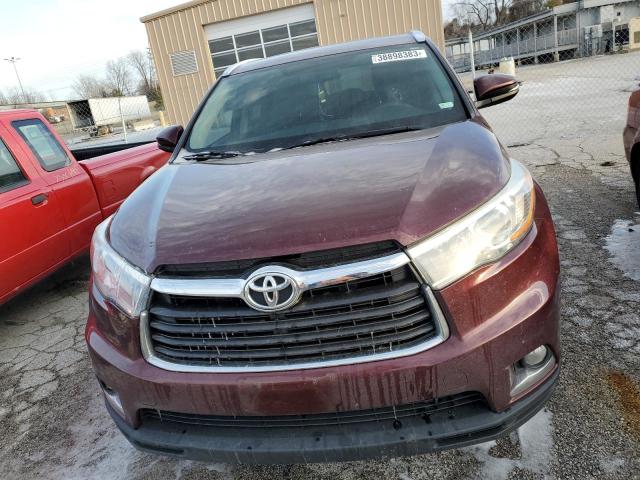 Фото 5 с аукциона – 2016 TOYOTA HIGHLANDER с VIN 5TDDKRFH1GS244616