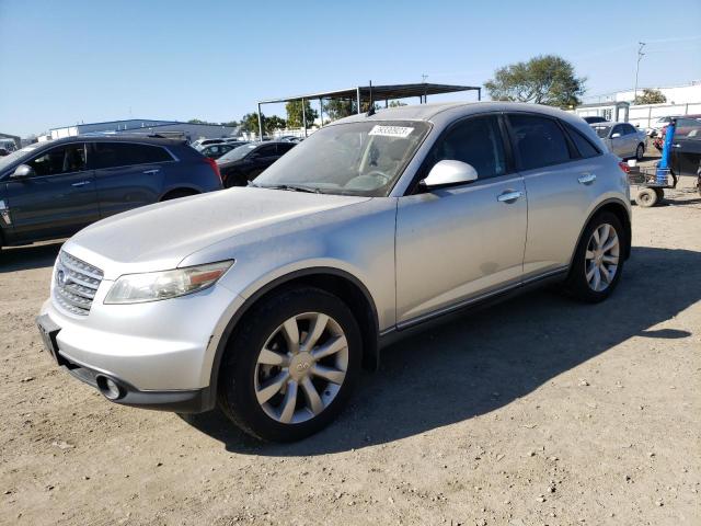 INFINITI FX45 2003 with VIN JNRBS08W43X001921 - Photo from auction