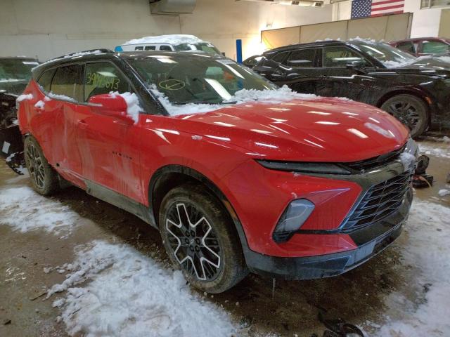 Photo 4 from auction – 2023 CHEVROLET BLAZER RS with VIN 3GNKBERS1PS109324