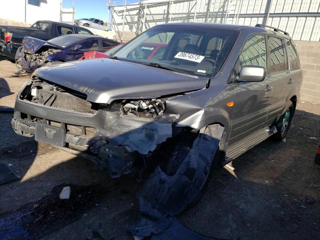 HONDA PILOT EXL 2008 with VIN 5FNYF28768B022550 - Photo from auction
