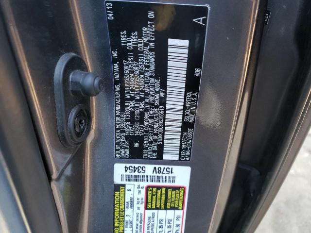 Photo 14 from auction – 2013 TOYOTA SEINNA with VIN 5TDKK3DC8DS365649