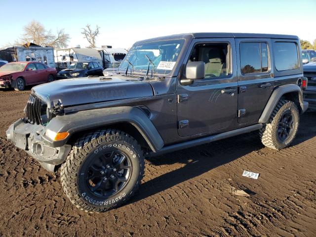 Photo 1 from auction – 2021 JEEP WRANGLER U with VIN 1C4HJXDG2MW594822