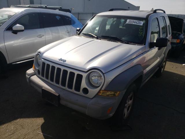 JEEP LIBERTY 2005 with VIN 1J4GK48K25W514100 - Photo from auction