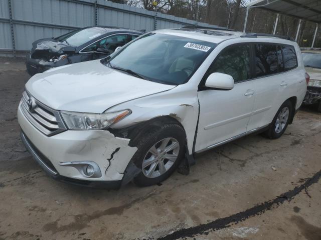 TOYOTA HIGHLANDER 2013 with VIN 5TDZK3EH3DS131718 - Photo from auction