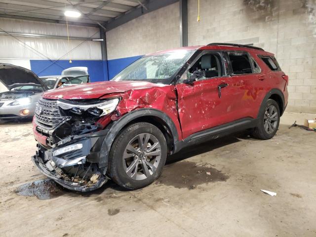FORD EXPLORER X 2022 with VIN 1FMSK8DH4NGA89406 - Photo from auction