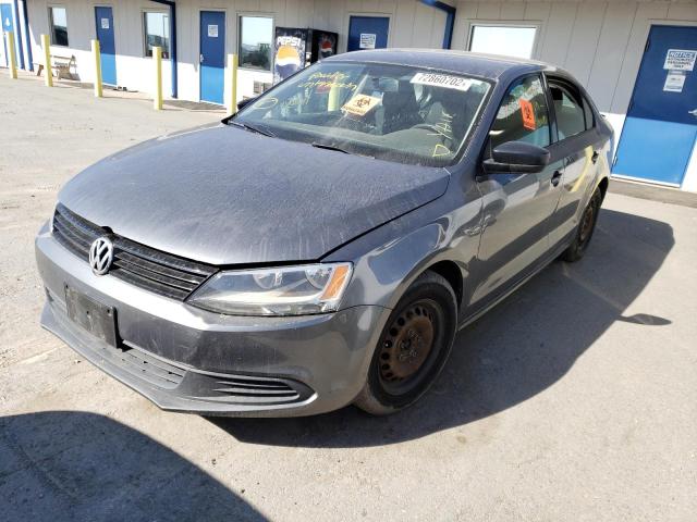 VOLKSWAGEN JETTA BASE 2013 with VIN 3VW2K7AJ6DM208709 - Photo from auction