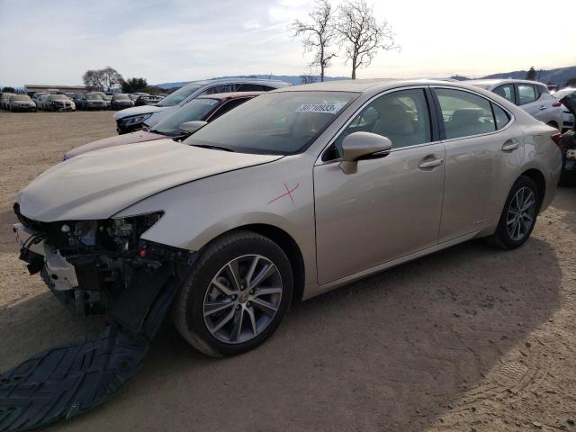 LEXUS ES 300H 2017 with VIN JTHBW1GG9H2139249 - Photo from auction