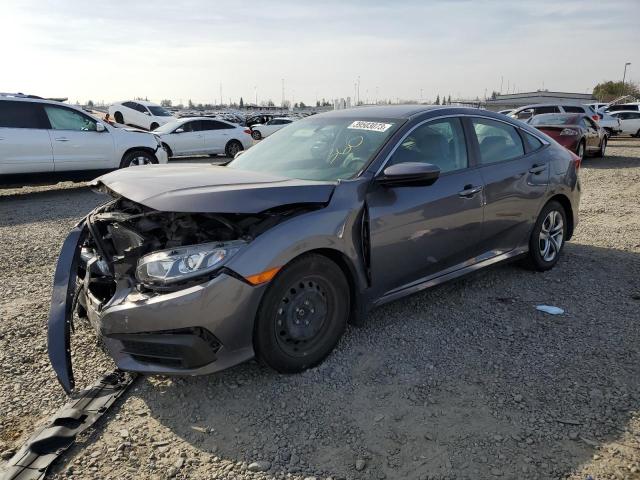 HONDA CIVIC LX 2017 with VIN 2HGFC2F57HH512458 - Photo from auction