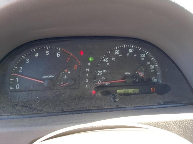 Photo 9 from auction – 2002 TOYOTA CAMRY LE with VIN 4T1BF32K32U517288