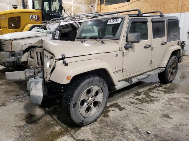 JEEP WRANGLER U 2016 with VIN 1C4BJWEG1GL317082 - Photo from auction