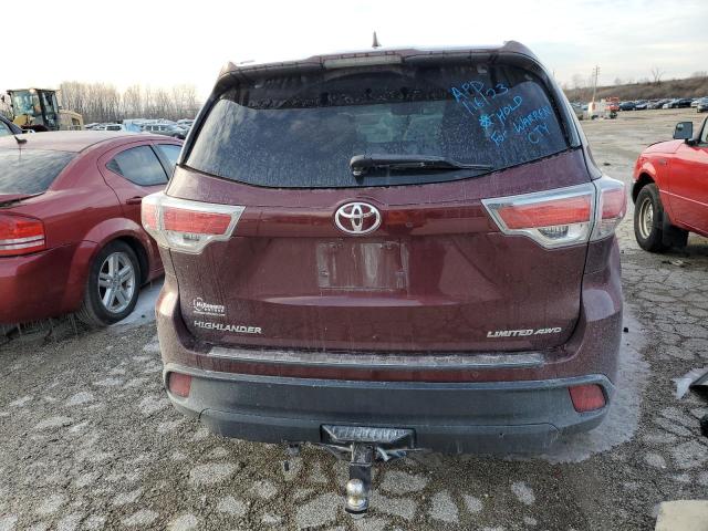 Photo 6 from auction – 2016 TOYOTA HIGHLANDER with VIN 5TDDKRFH1GS244616