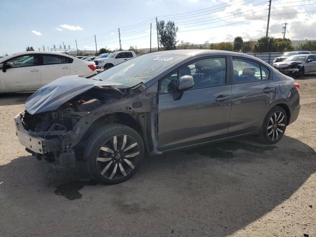 Photo 1 from auction – 2013 HONDA CIVIC LX with VIN 19XFB2F56DE099813