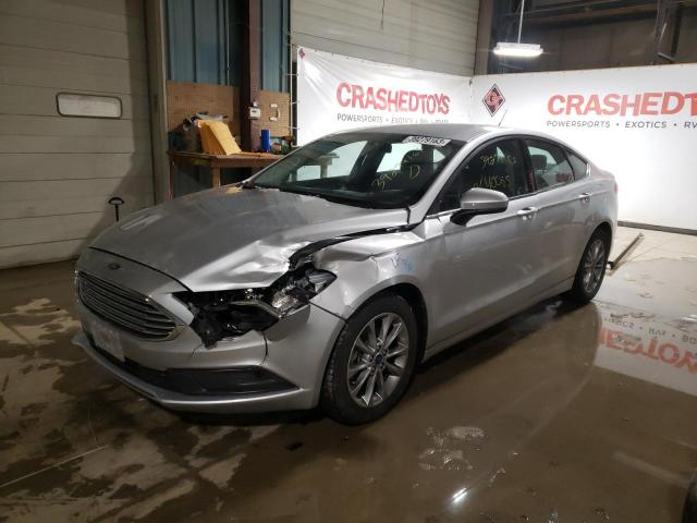 FORD FUSION SE 2017 with VIN 3FA6P0H70HR407566 - Photo from auction