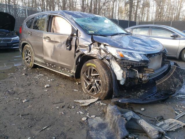 Photo 4 from auction – 2016 HONDA CR-V SE with VIN 2HKRM3H49GH561119