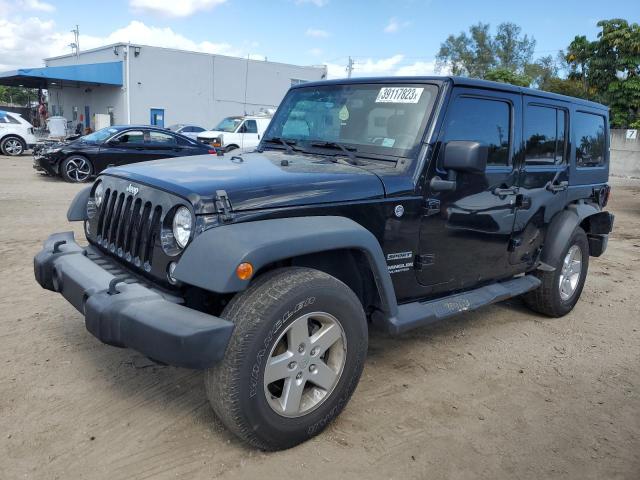JEEP WRANGLER U 2016 with VIN 1C4HJWDG8GL242599 - Photo from auction