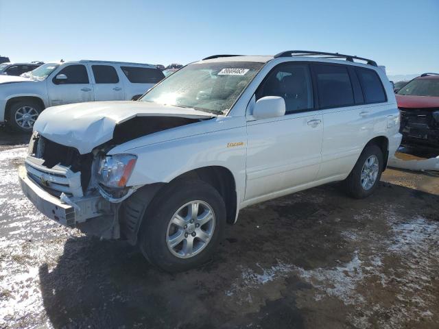 TOYOTA HIGHLANDER 2001 with VIN JTEHF21A810024399 - Photo from auction
