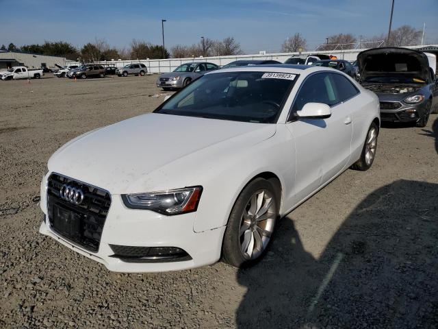 AUDI A5 PREMIUM 2014 with VIN WAUCFAFR2EA031207 - Photo from auction