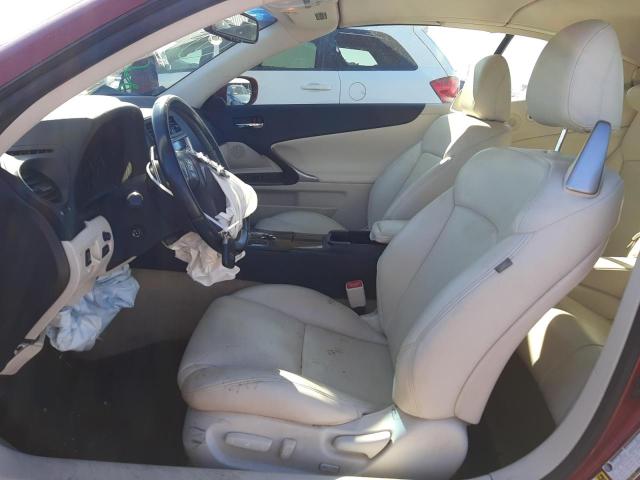 Photo 7 from auction – 2010 LEXUS IS 250 with VIN JTHFF2C27A2511694
