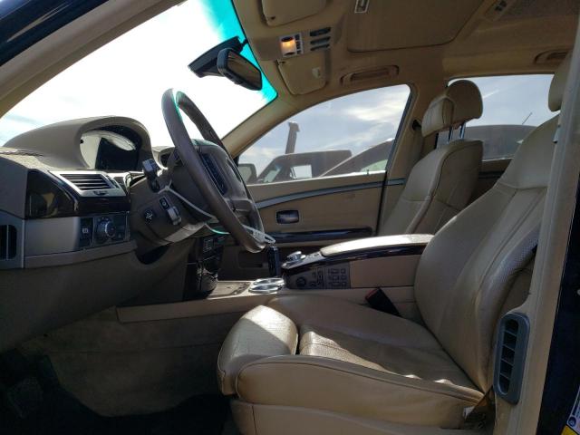 Photo 7 from auction – 2006 BMW 750 LI with VIN WBAHN83516DT64386