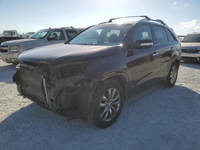 KIA SORENTO SX 2012 with VIN 5XYKWDA27CG285535 - Photo from auction