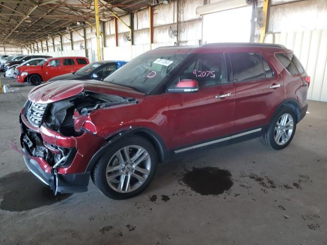 FORD EXPLORER L 2017 with VIN 1FM5K7F81HGD42433 - Photo from auction
